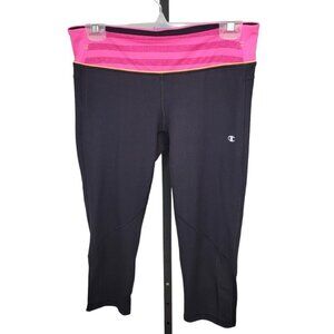 Champion Crop Soft  Black Leggings
